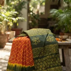 Batik Cotton Saree